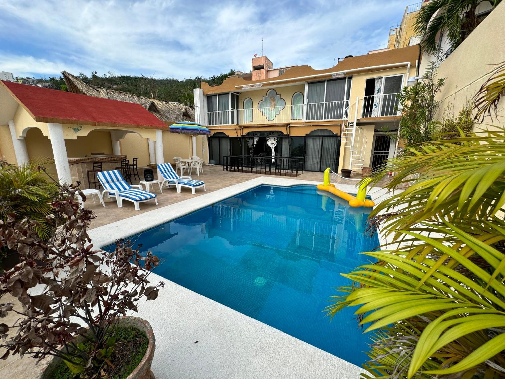 Vila Blue Coast With Pool And Ocean View 10 To 35 P Acapulco Exteriér fotografie