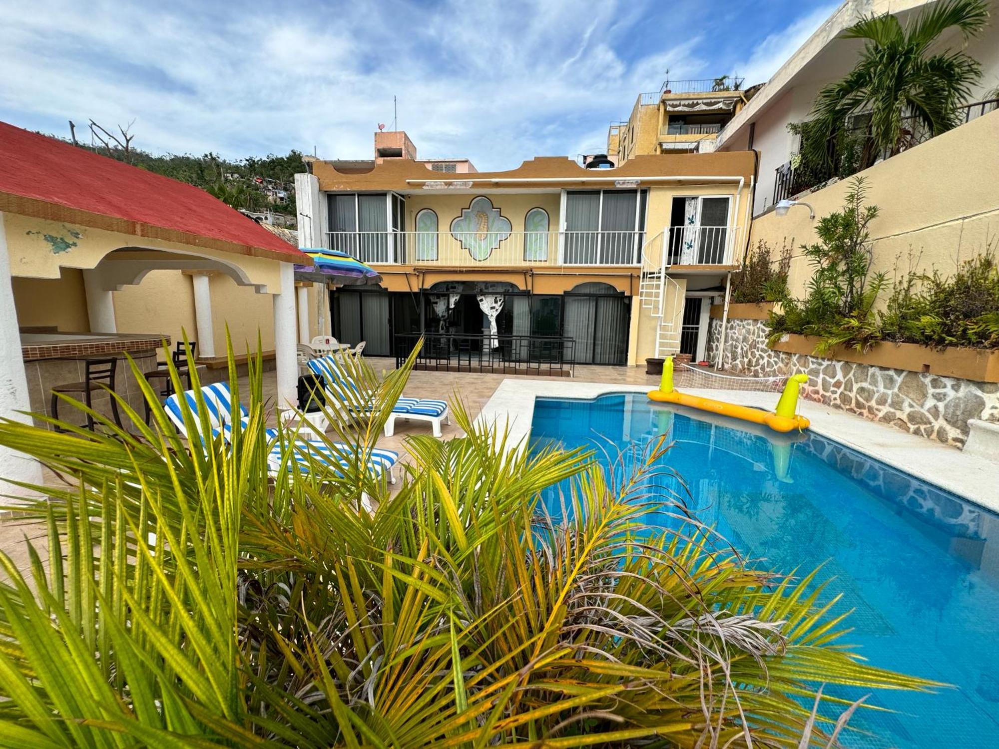Vila Blue Coast With Pool And Ocean View 10 To 35 P Acapulco Exteriér fotografie